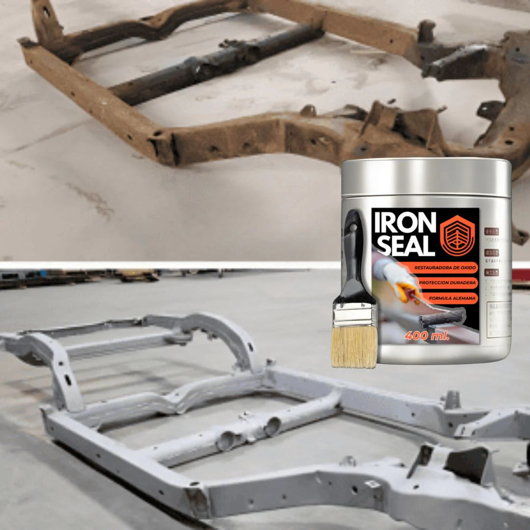 IRON SEAL Restaurador de metal 400ml-brocha GRATIS